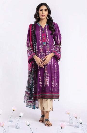 Orient NRDS 22 032 U Purple Summer Spring Lawn 2022 Online Shopping